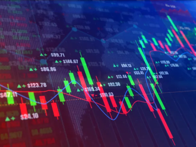 stock market graph